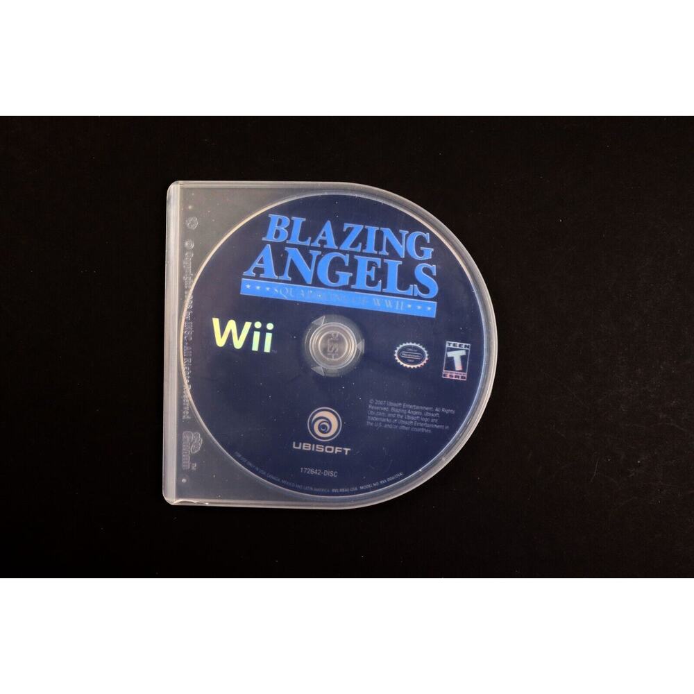 Blazing Angels: Squadrons of WWII (Nintendo Wii, 2007) Disc Only‎